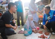 Blusukan ke Pasar Parigi, Anwar Hafid Tampung Aspirasi Pedagang