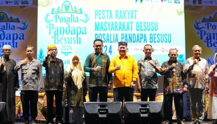 Warga Besusu Kembali Gelar Pesta Rakyat Posalia Pandapa Besusu