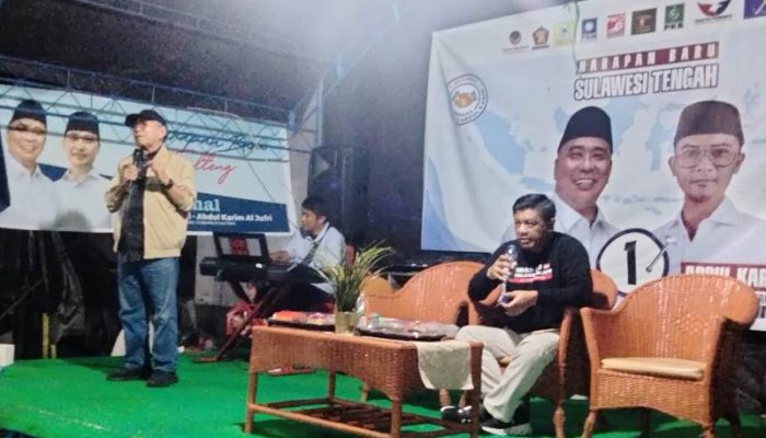 Mulhanan Tombolotutu Ajak Masyarakat Mendukung Ahmad Ali -Abdul Karim Aljufri