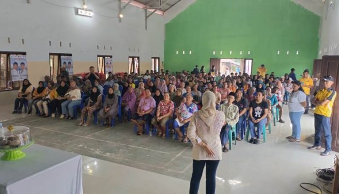 Kampanye  di Petasia Barat, Morut, Warda: Ahmad Ali Wakafkan Hidupnya Untuk Masyarakat