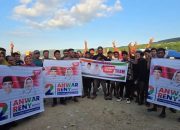 Pedagang, Buruh, Bentor Salakan Bersatu Siap Menangkan Anwar-Reny