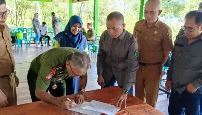 PT CPM Segarkan Tahura Kapopo Dengan Bak Air Bersih Baru