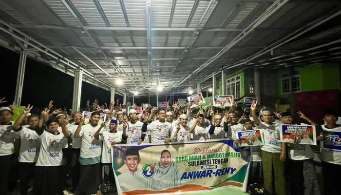 Ratusan Guru Ngaji dan Marbot Masjid Sulteng Gabung Relawan BERANI Gaspol