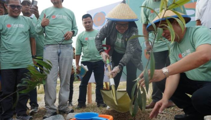 DPP dan DPD REI Sulteng Tanam 1 Juta Pohon di Kawawasn Huntap Talise