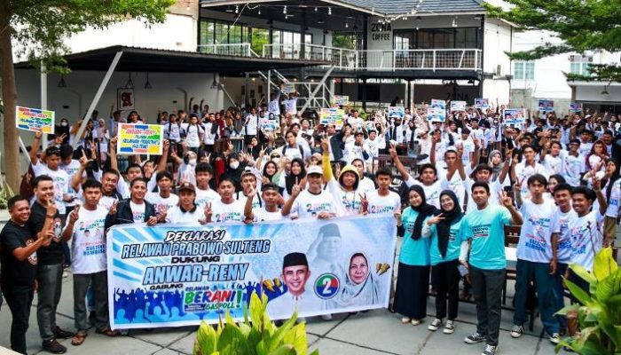 Relawan Prabowo Gabung Berani Gaspoll Dukung Anwar-Reny