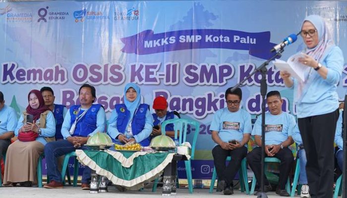 Sekkot Palu Harap Kemah OSIS SMP se Kota Palu Lahirkan Pemimpin Muda