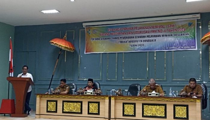 Dinkes Donggala Gelar Rapat Evaluasi SPM dan Sosialisasi PMK 6 Tahun 2024