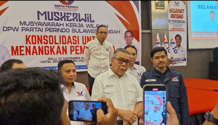 Perindo Sulteng Perkuat Soliditas Menangkan Ahmad Ali-Abdul Karim