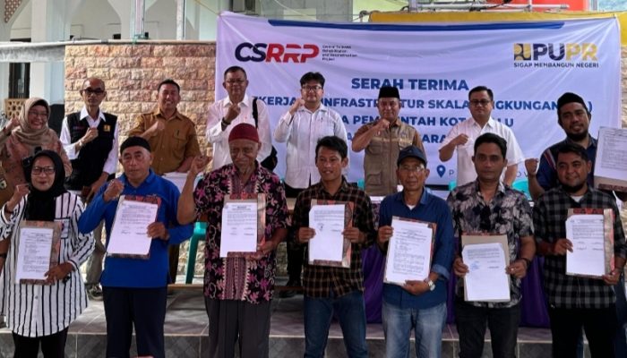 Kementerian PUPR Serahkan Proyek ISL CSRRP ke Pemkot Palu