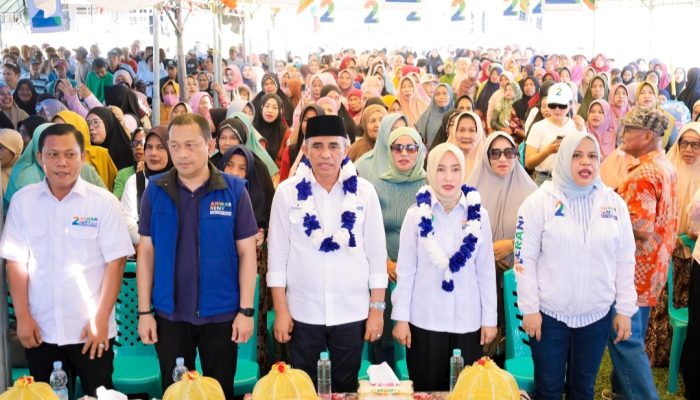 Ribuan Warga Salumpaga Tolitoli Padati Kampanye Terbatas BERANI