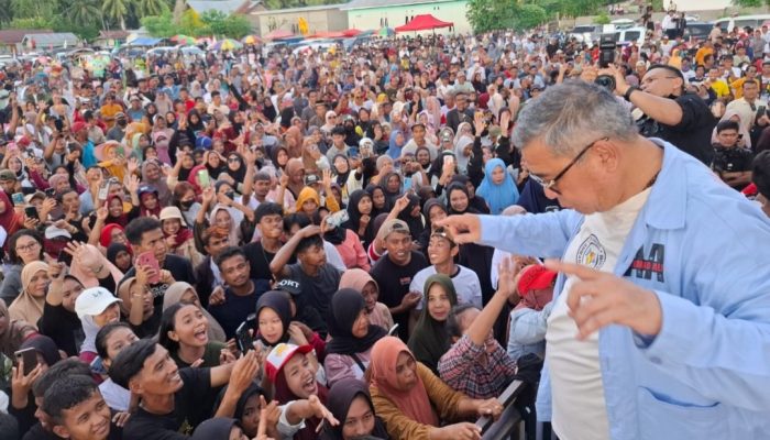 Di Kampanye Yasin-Safia, Ahmad Ali Ajak Pilih Pemimpin yang Dekat Pemerintah Pusat