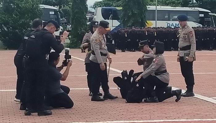 Kapolda Lepas Pasukan Pengamanan TPS BKO Polres se Sulteng