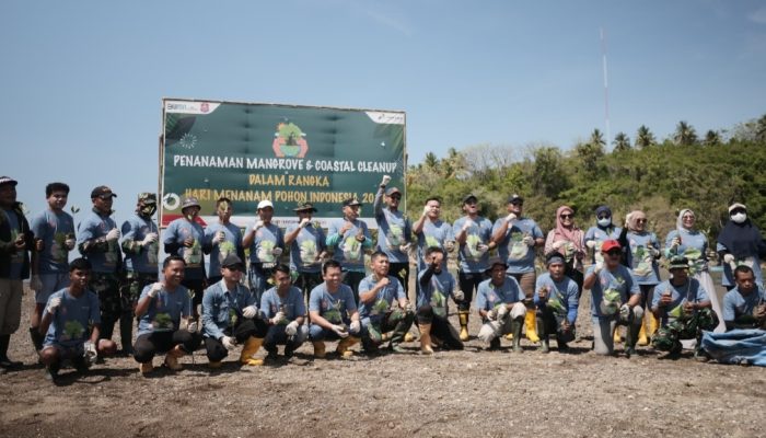 Pertamina Patra Niaga Sulawesi Tanam Mangrove dan Coastal Cleanup di Pantai Desa Tongo Gorontalo