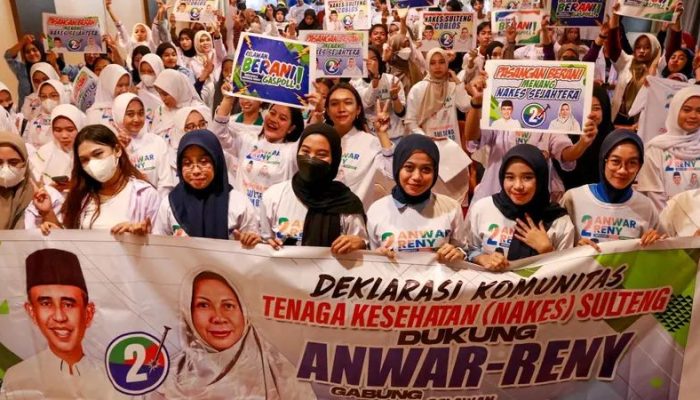 Ratusan Nakes Sulteng Bergabung Jadi Relawan Berani Gaspoll