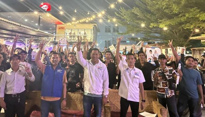 Ratusan Relawan Gerakan Pemuda Beramal dikukuhkan Jadi Relawan Gerakan Milenial Berani Sulteng