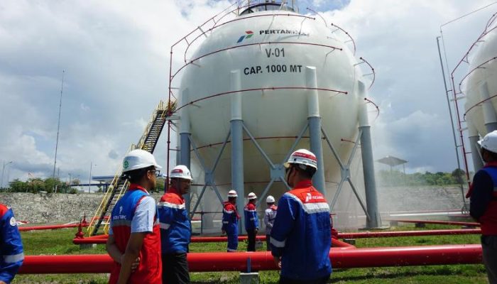 Cek Ketangguhan Operasional, Direktur Manajemen Risiko Bersama Executive General Manager Pertamina Patra Niaga MWT di Sulawesi Tengah