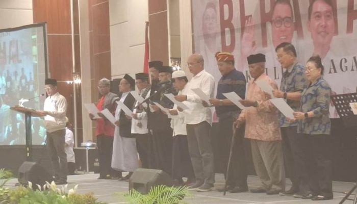 Tokoh Lintas Agama Se-Sulteng Deklarasi Dukung Ahmad Ali – Abdul Karim Aljufri