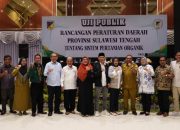 DPRD Sulteng Uji Publik Ranperda Sistem Pertanian Organik