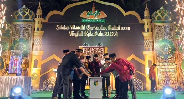 Muchlis Pakaya Buka STQH ke – XXVII Tahun 2024 Tingkat Kota Palu