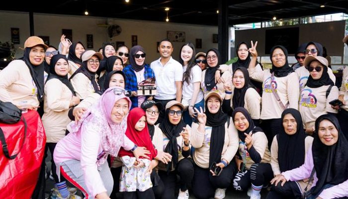 Fathur Razaq Hadiri Perayaan HUT Lando Squad Bersama Zumba Lovers