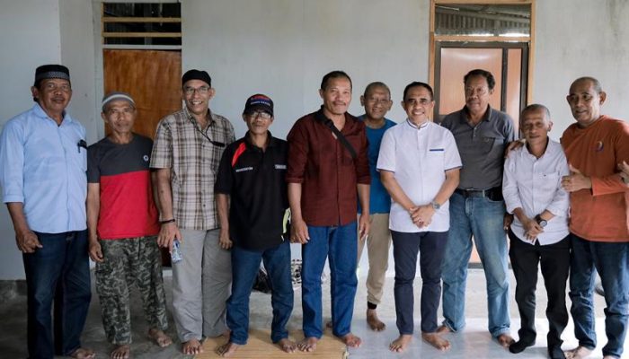 Anwar Hafid Tinjau Pembangunan Surau di Petobo