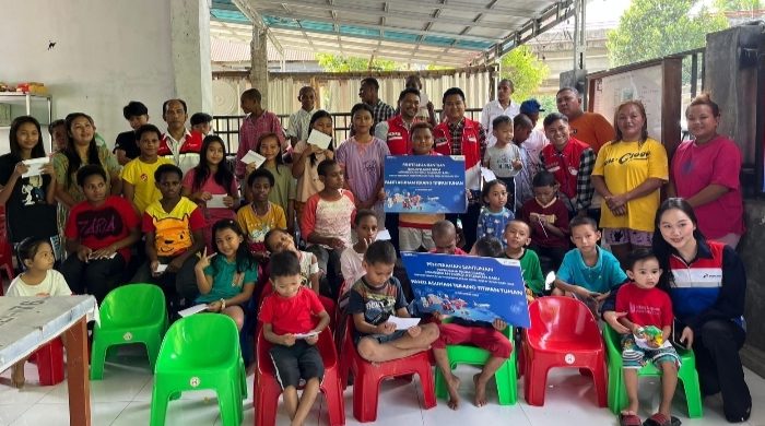 Sambut 2025, Pertamina Patra Niaga Sulawesi Berbagi dengan Anak-Anak Panti Asuhan