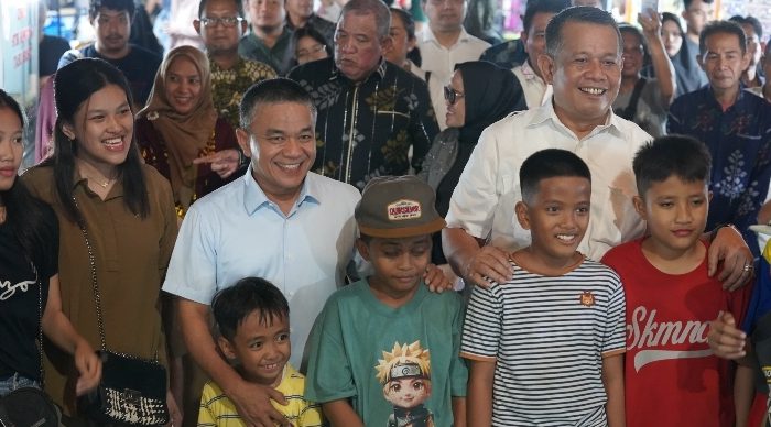 Wamen UMKM Tinjau UMKM di Sekitar Lapangan Vatulemo Palu