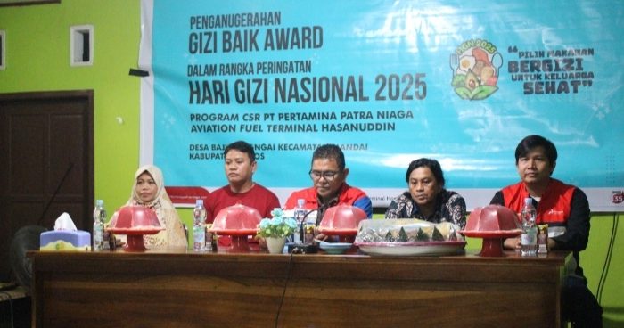 Pertamina Patra Niaga Sulawesi Gelar “Gizi Baik Award” di Hari Gizi Nasional 2025