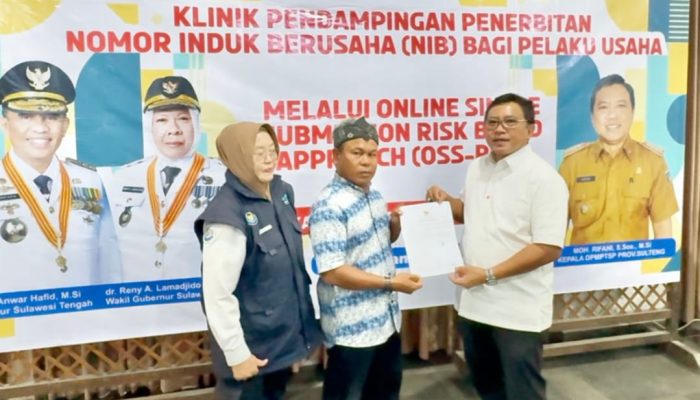 Dorong Legalitas Usaha Nelayan, DPMPTSP Sulteng Gelar Pendampingan Penerbitan NIB di Banggai