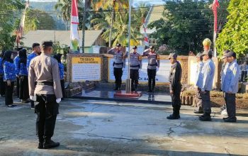Khidmat di Mapolsek Baolan, Upacara HUT ke-80 RI, Dari Semangat Bhayangkara hingga Lomba Panahan