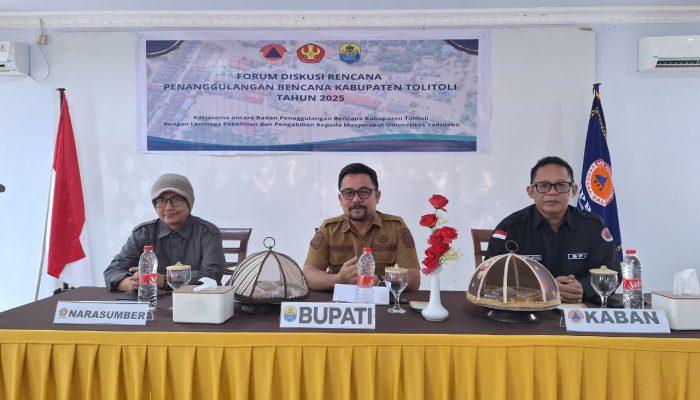 BPBD Tolitoli Gelar Forum RPBD, Perkuat Sinergi Penanggulangan Bencana