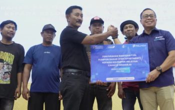 Ketua DPC Gerindra Tolitoli Fasilitasi Bantuan CSR, Kelompok Nelayan Terima 5 Unit Rumpon dari PT. Pelindo Regional 4