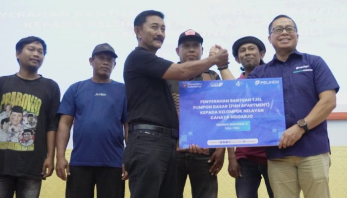 Ketua DPC Gerindra Tolitoli Fasilitasi Bantuan CSR, Kelompok Nelayan Terima 5 Unit Rumpon dari PT. Pelindo Regional 4
