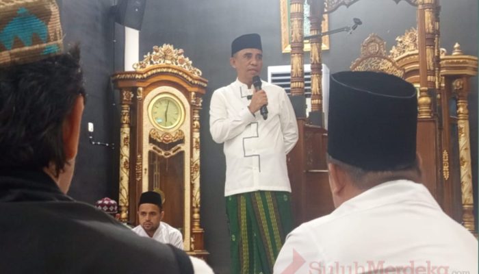 Gubernur Sulteng Anwar Hafid Tegaskan Salat Subuh Kunci Keberkahan dalam Majelis Subuh Berkah