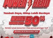 Sambut Hari Pahlawan, PLN Hadirkan Promo Tambah Daya “Power Hero”