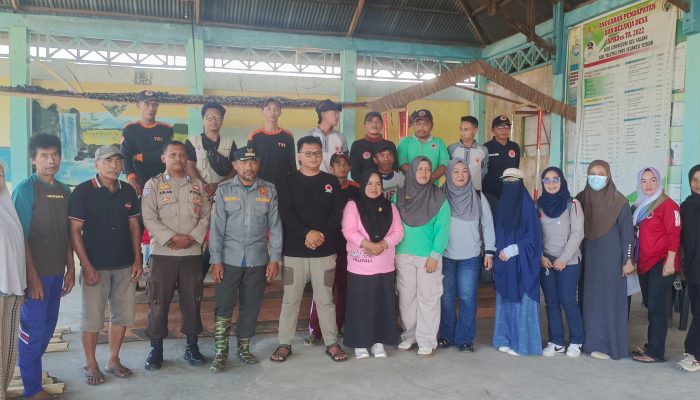 Kades Ginunggung Apresiasi Pemda Tolitoli Salurkan Bantuan Korban Puting Beliung.