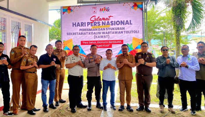 Koalisi Wartawan Tolitoli Gelar HPN Sekaligus Resmikan Sekretariat KAWAT