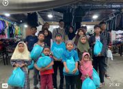 Ramadan Berbagi, Ketua BPD KKSS Tolitoli Ajak Anak Panti Asuhan Belanja Baju Lebaran