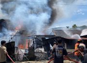 Lebaran yang Terhenti oleh Kobaran Api di Jalan Dako Raya Perumnas