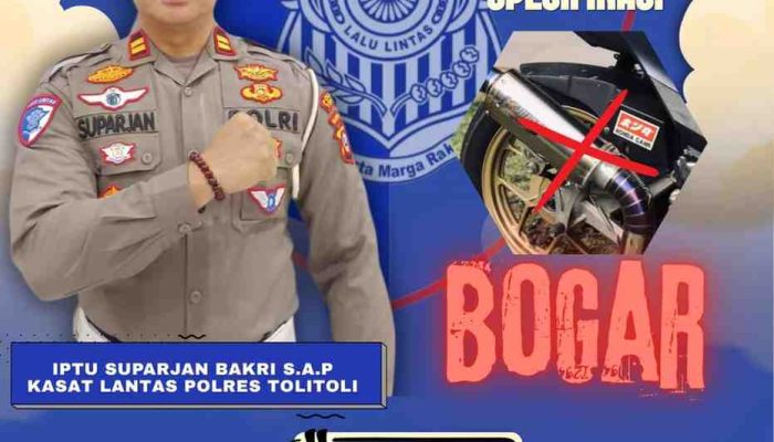 Balap Liar dan Knalpot Brong, Akan Jadi Fokus Utama Kasat Lantas Baru Iptu Suparjan Bakri 