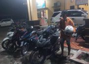 Polsek dan Koramil Baolan Sikat Balap Liar, Motor Berknalpot Brong Diamankan