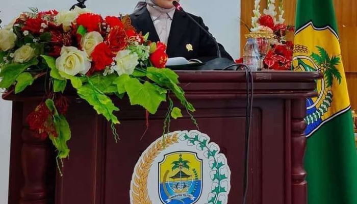 Ketua DPRD Tolitoli Pimpin Rapat Paripurna Penyampaian Pidato Bupati dan Raperda APBD 2025