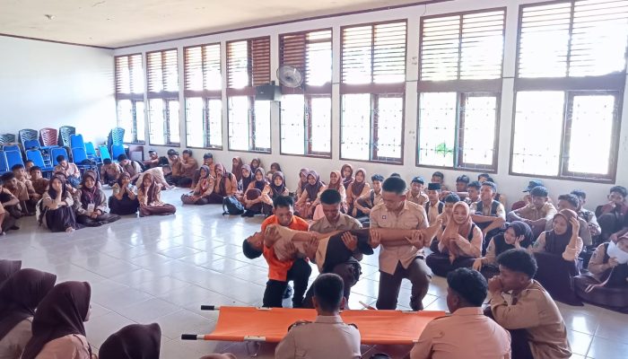 BPBD Tolitoli Turun ke Sekolah, Bekali Pelajar Kesiapsiagaan Hadapi Bencana