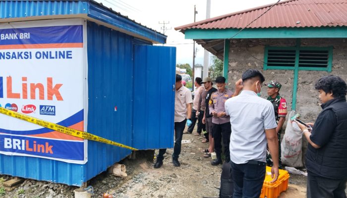 Polres Morowali Buru Pelaku Perampokan Brutal di BRILink Bahomotefe, Korban Ditikam dan Uang Rp15 Juta Digasak