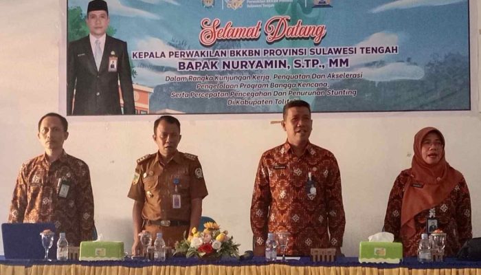 BKKBN Sulteng Dampingi Penyusunan PJPK Tolitoli