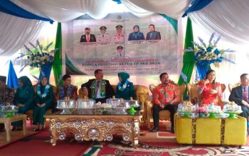 Ketua DPRD Hadiri Pelantikan Penjabat Kades.