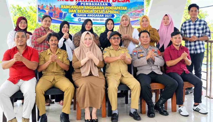 Musdes APBDes 2027, Kades Bajugan Ajak Warga Perkuat Gotong Royong