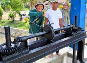 Taufik Buka Pintu Air Bendung Tende Lalos, Petani Diminta Bergerak Cepat Sambut Musim Tanam Okmar