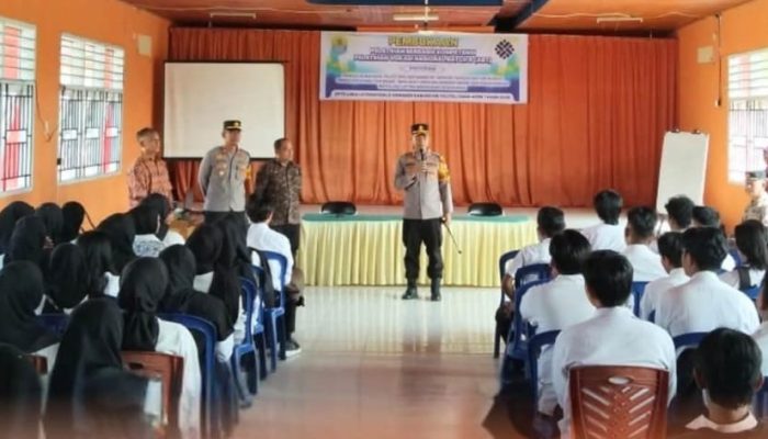 Kapolres Tolitoli Buka Pelatihan Vokasi Nasional Batch 6, 184 Peserta Dibekali Keterampilan Kerja